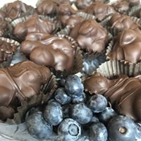 Chocolate-covered blueberries from Jagielky's