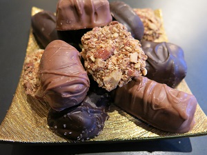 Assorted handmade chocolates from Jagielky's